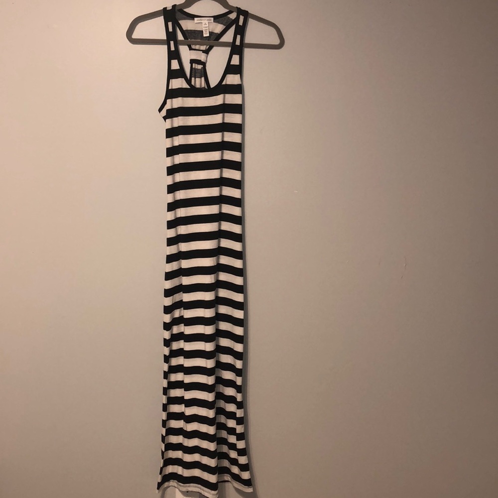 Small Striped Maxi Dress